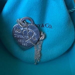 Tiffany and co Heart Arrow Necklace